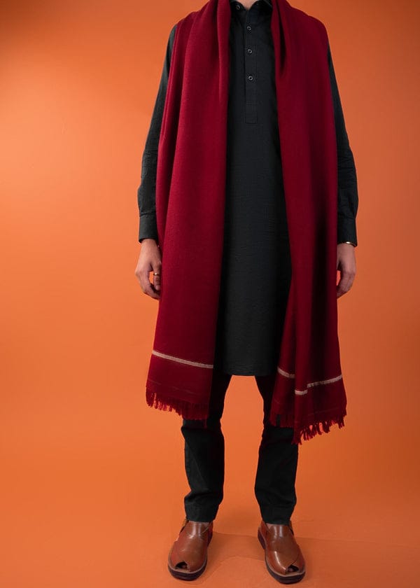 Men Shawls - Pure Pashmina Shawal ( Mehron )