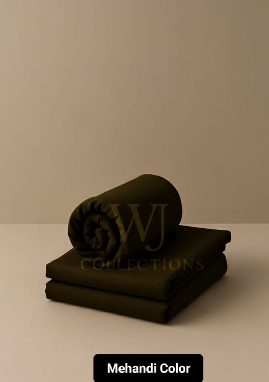 Charsadda Handmade Kadhar For Men Pure Wool ( Mehndi   )