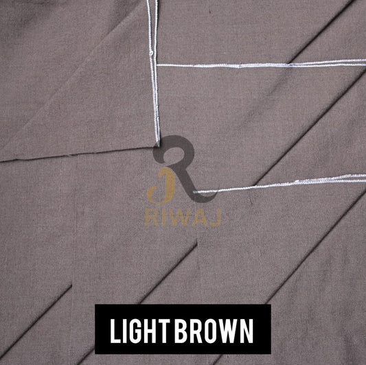 Charsadda Handmade Kadhar For Men 100% Pure Wool ( Light brown  )