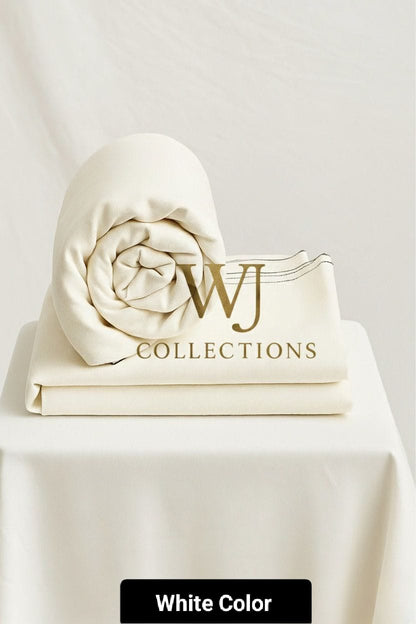 Charsadda Handmade Kadhar For Men  Pure Wool (White )